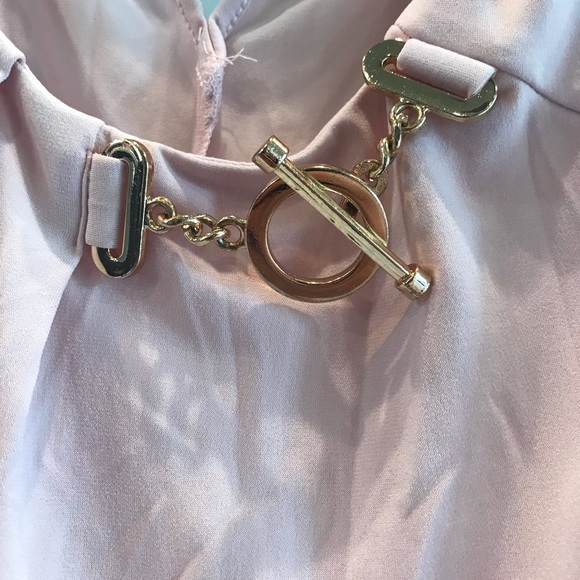 Ivanka Trump top with Gold toggle accent - Picture 2 of 7